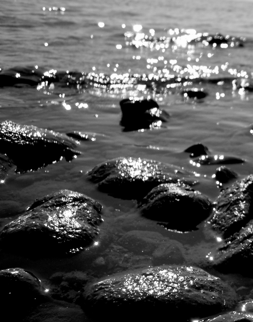 Stones , Water and Sun