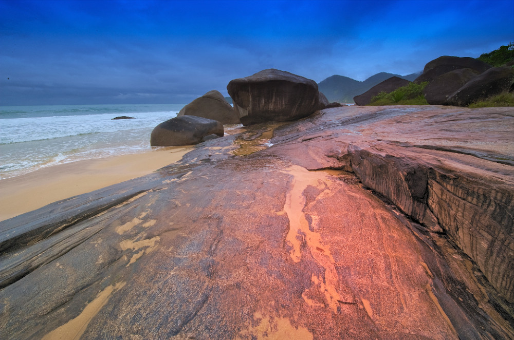 Stony coast near Paraty/Brazil - No. 3