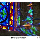 Stony glass window