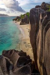 stony view Anse Source D'Argent