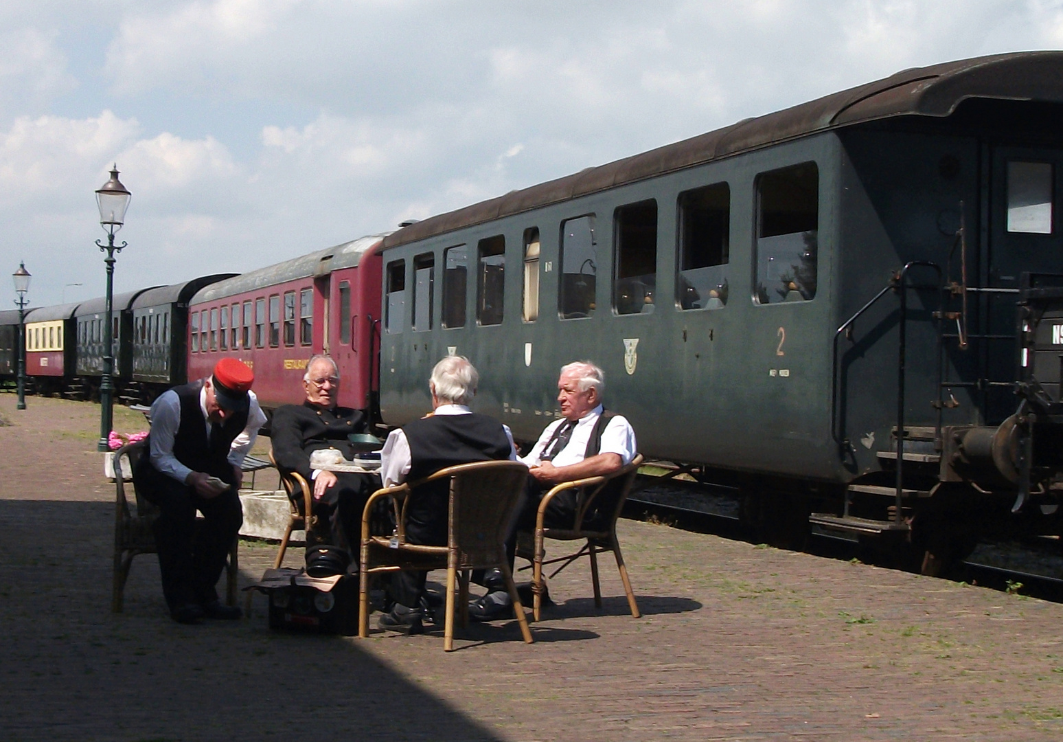 Stoomtram (Dampf-Kleinbahn) von Hoorn nach Medemblik