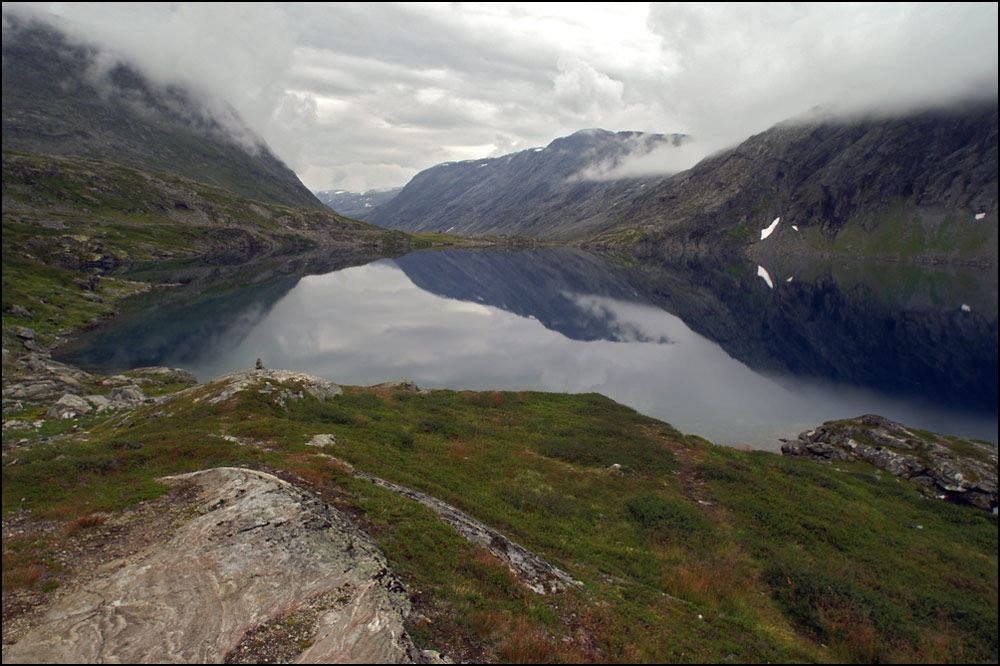 Stop auf dem Weg zum Geirangerfjord (1)