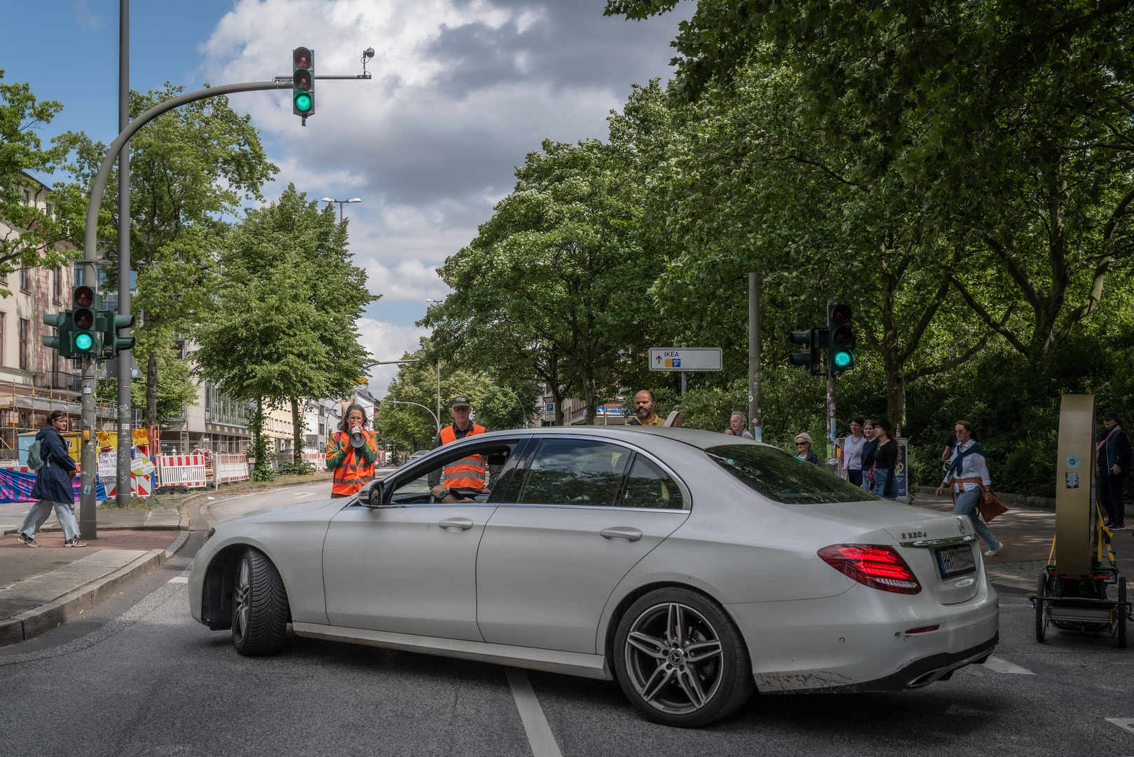 Stop für den freien Verkehr