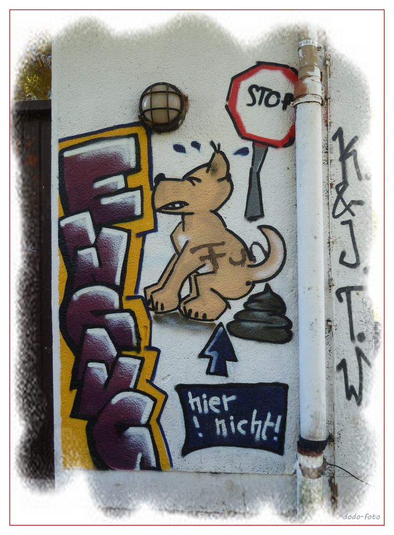 STOP - hier ! nicht !