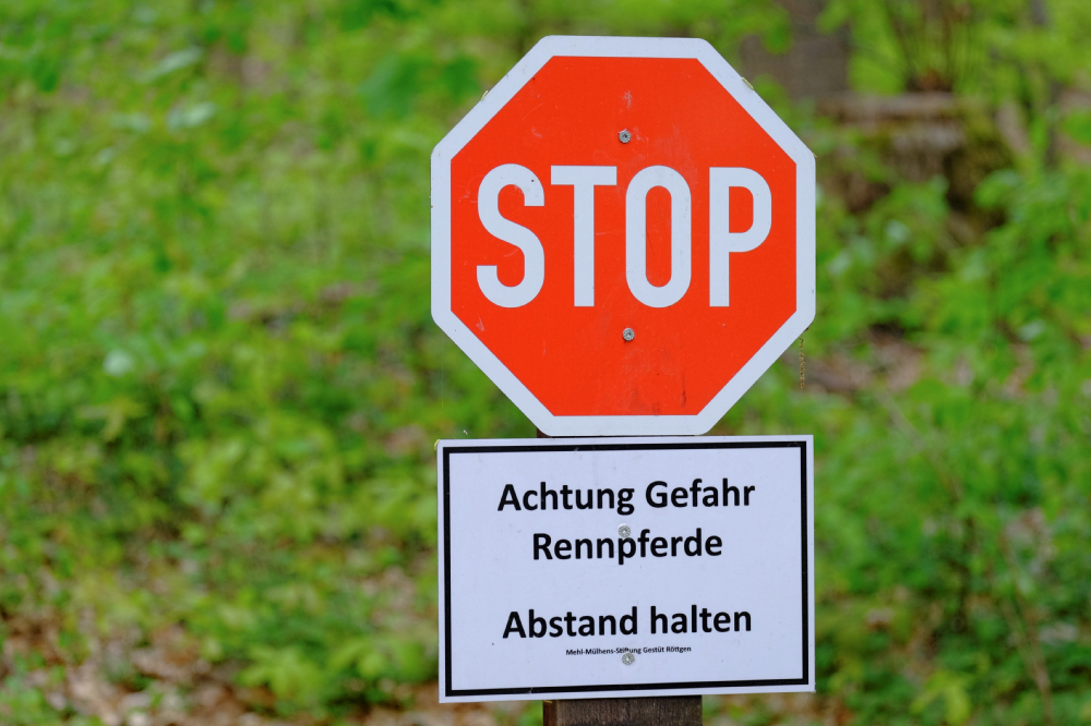 Stoppstraße der besonderen Art