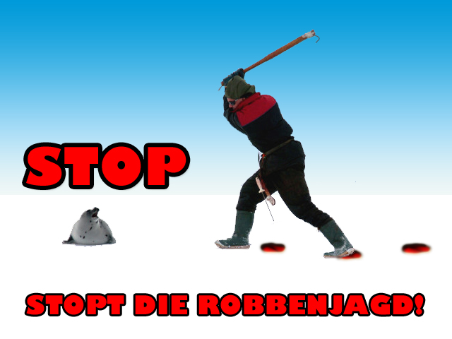 STOPT DIE ROBBENJAGD!