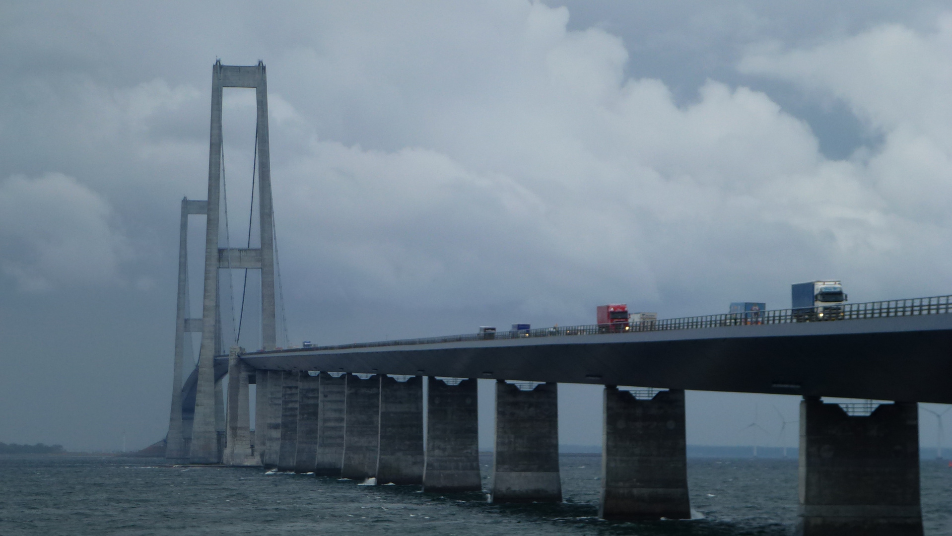 Storebælt brücke Dänemark