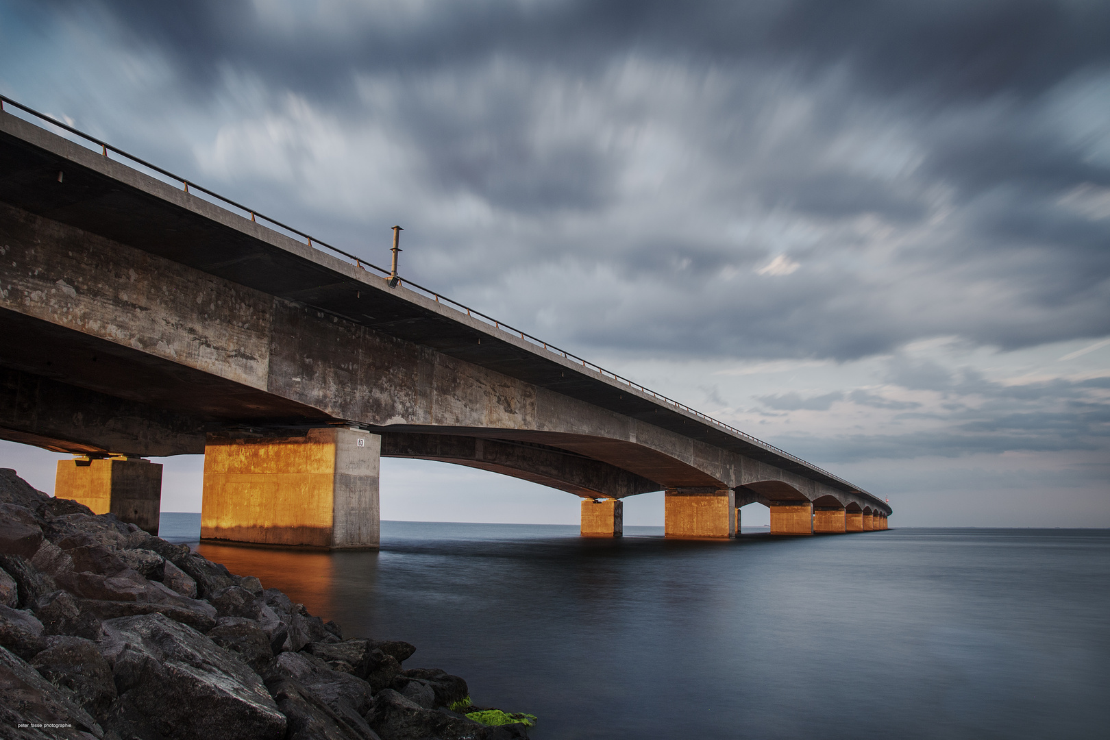 Storebæltsbro Foto & Bild world, meer, abend Bilder auf