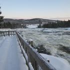 Storforsen Stromschnellen in Lappland