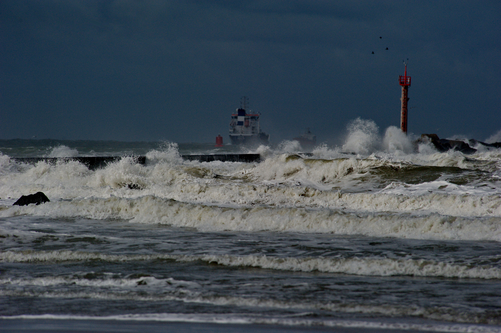 Storm aan de Kust