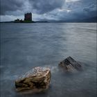 [ ... storm above castle stalker ]