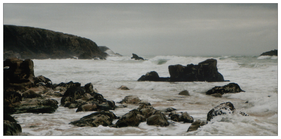 storm at brittany-coast