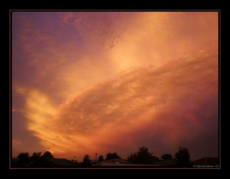 Storm at Sunset