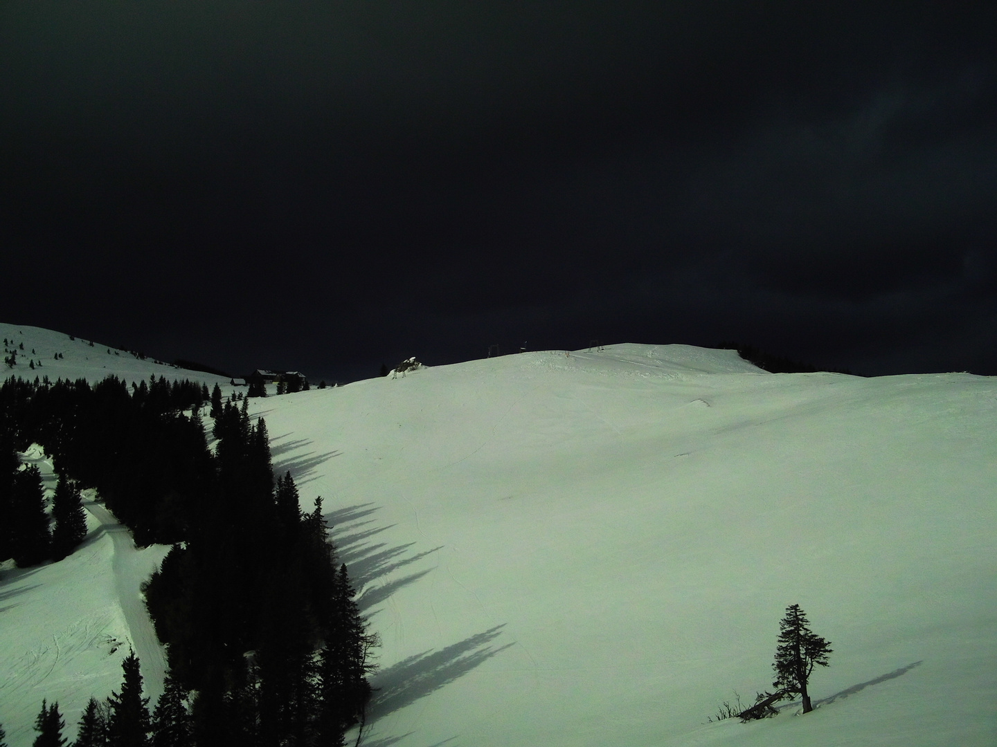 Storm in the Alps