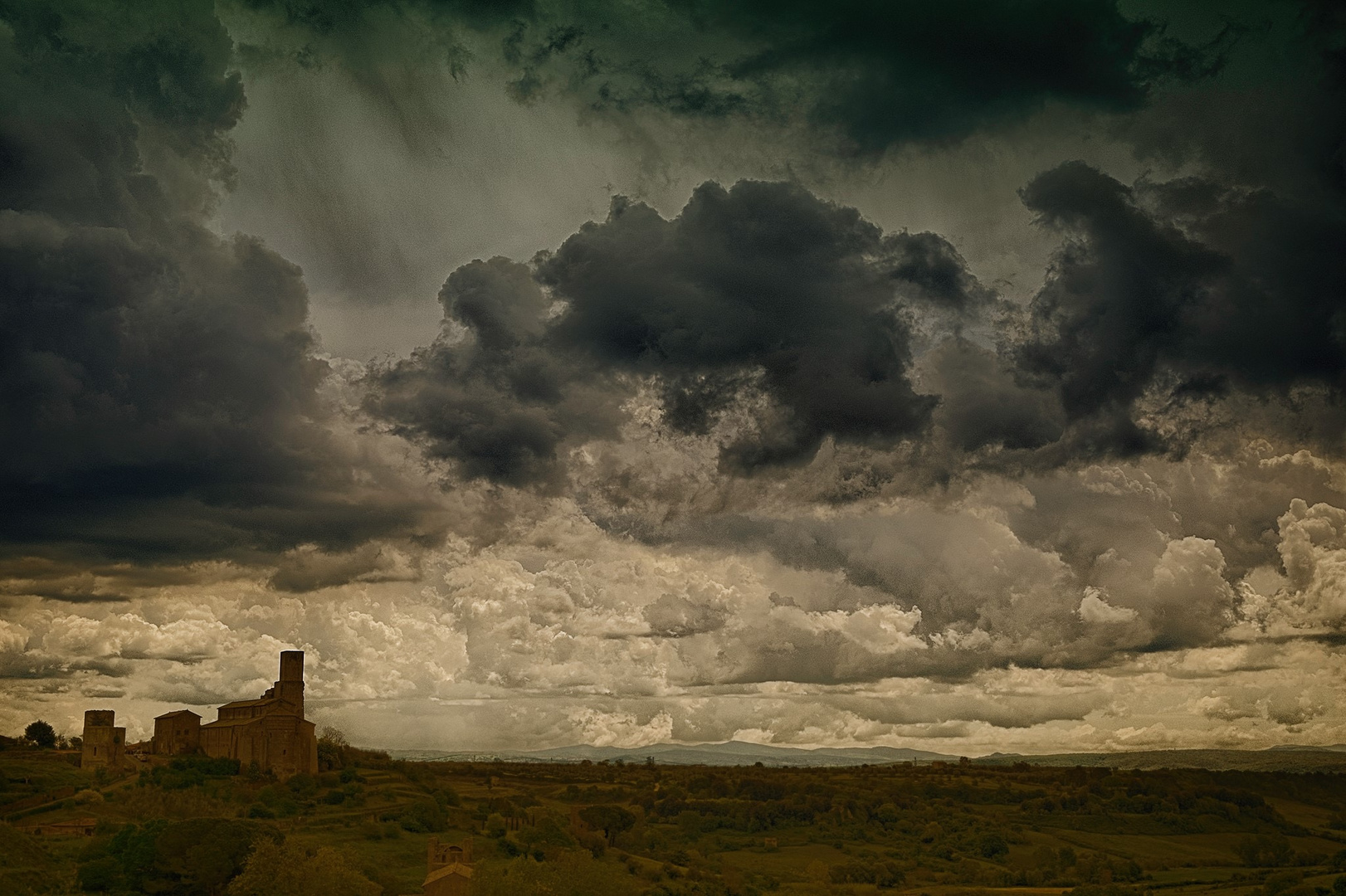 Storm in Tuscania (VT)