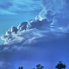 Storm moving across the plain