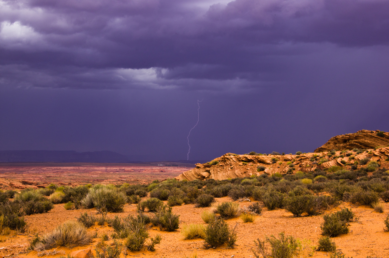 Storm near Page (USA)