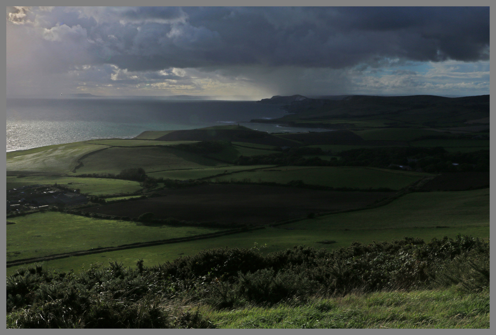 storm near swyre head Dorset