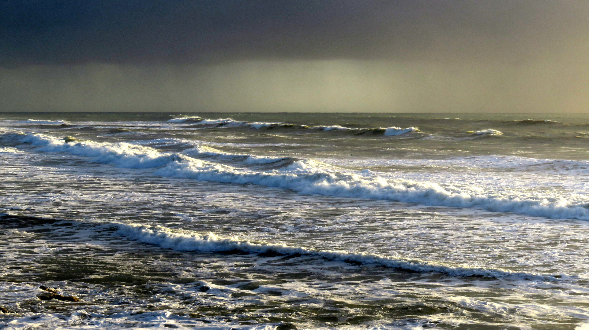 Storm on the ocean