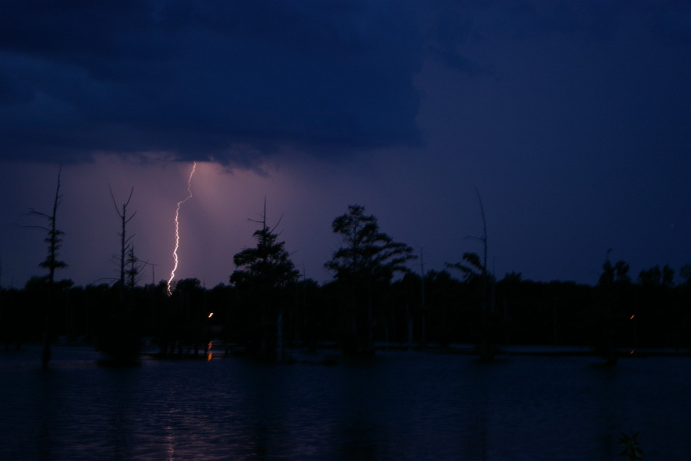 Storm over Indianhead Lake