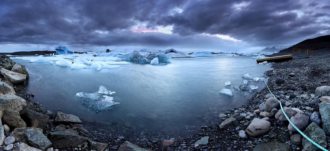 [ ... storm over jökulsarlon III ]