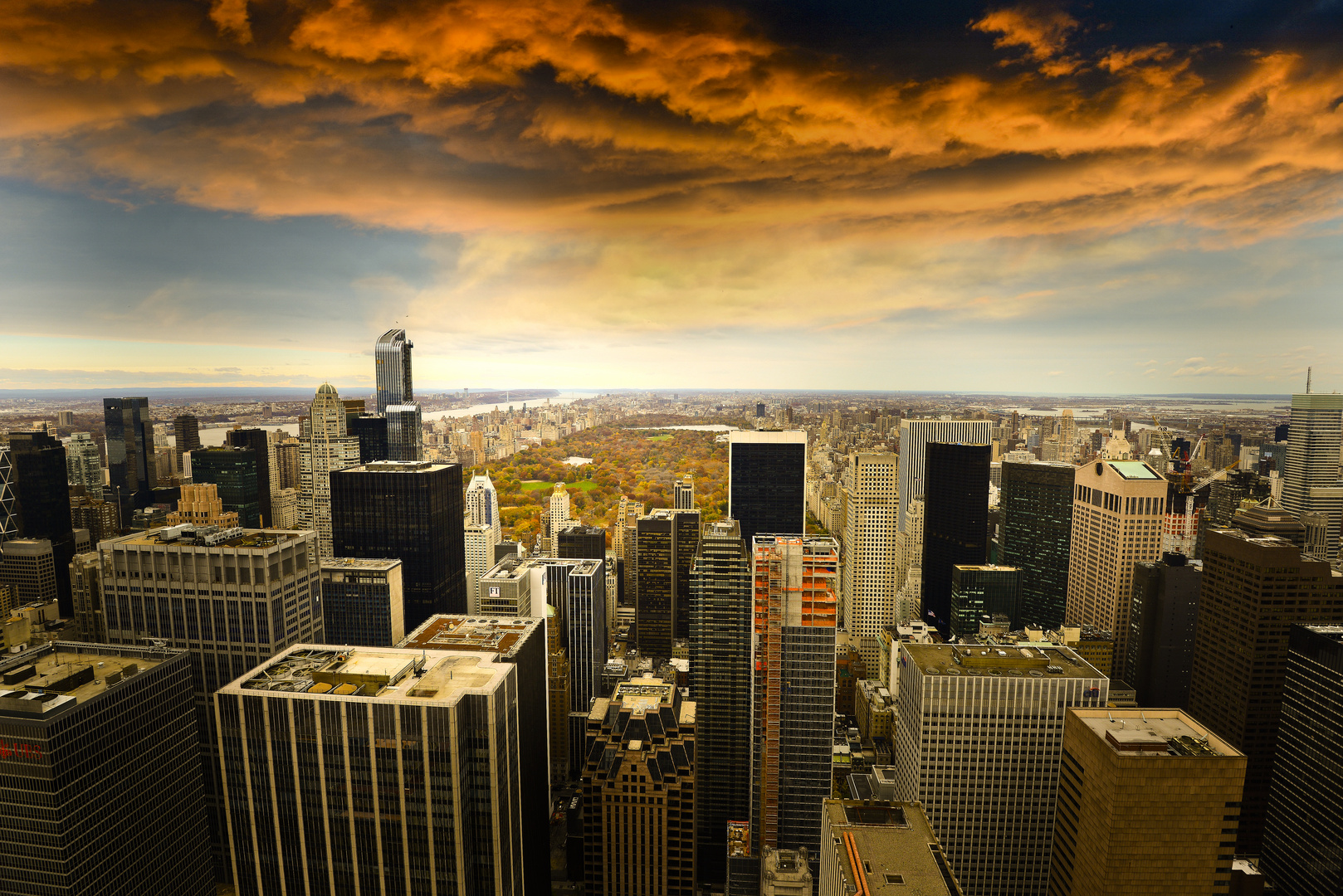 Storm over Manhatten