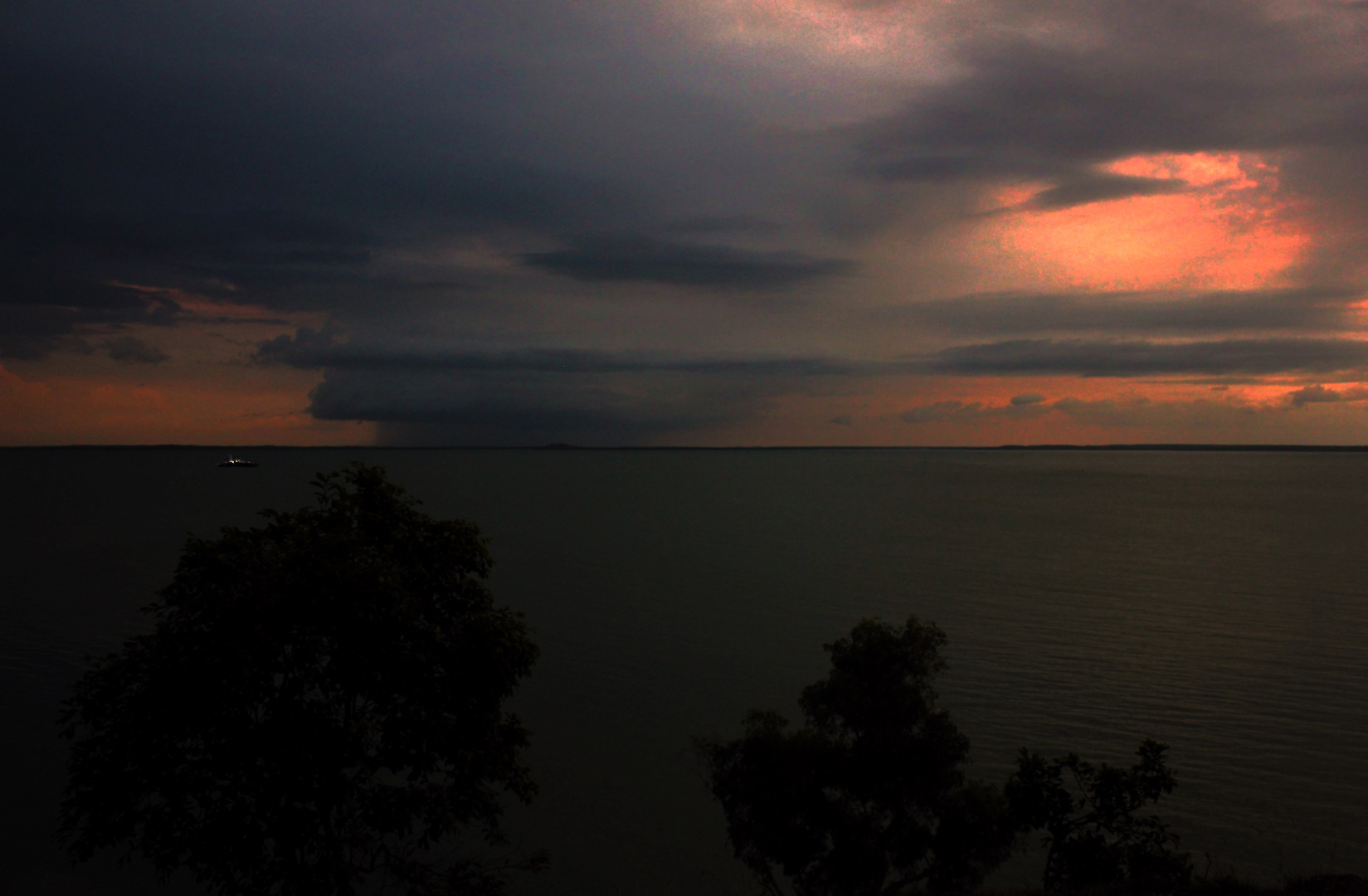 Storm over Port Darwin