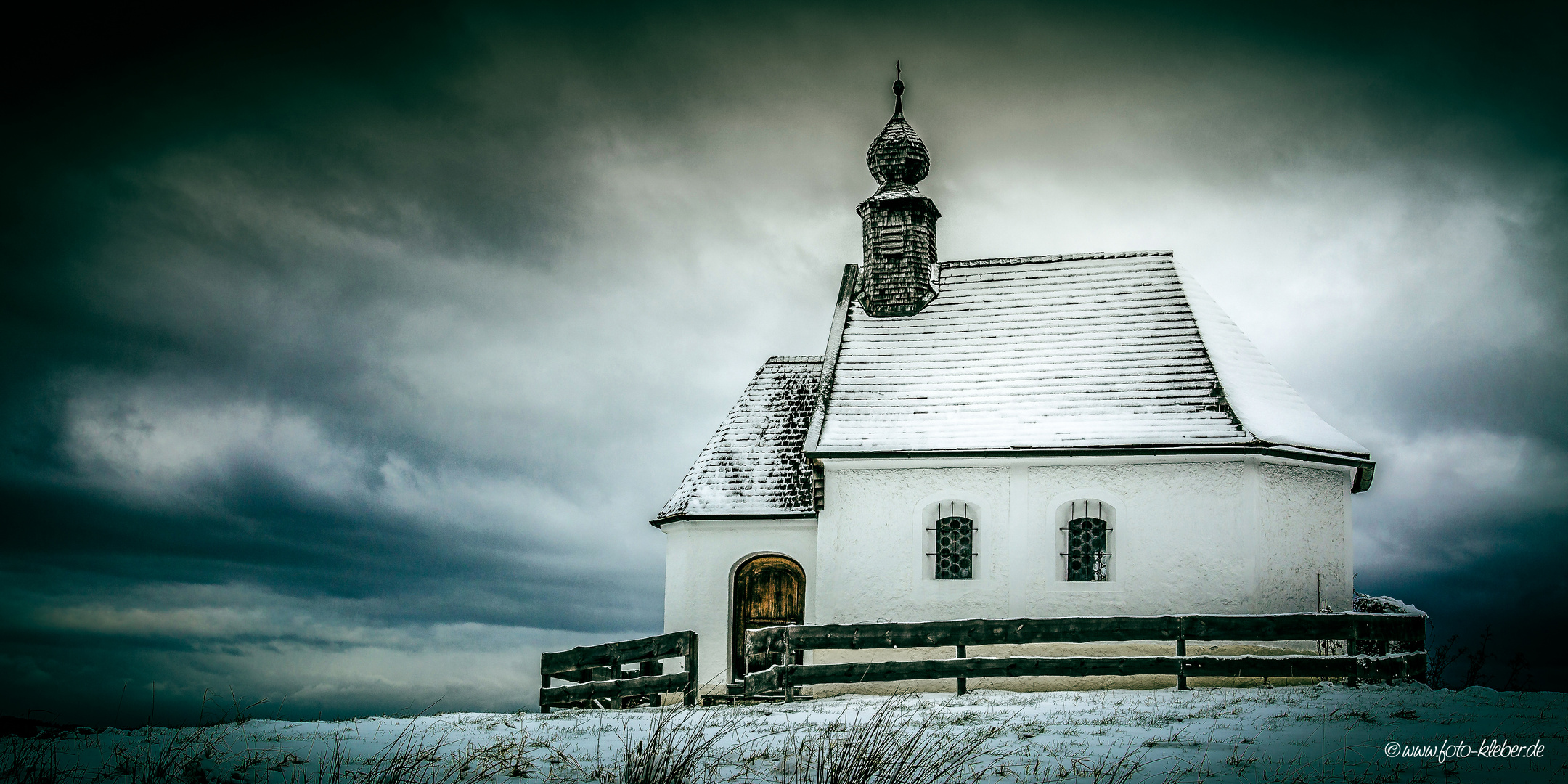 storm over the chapel