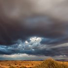 Storm over the Namib Desert