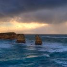 Storm over the ocean