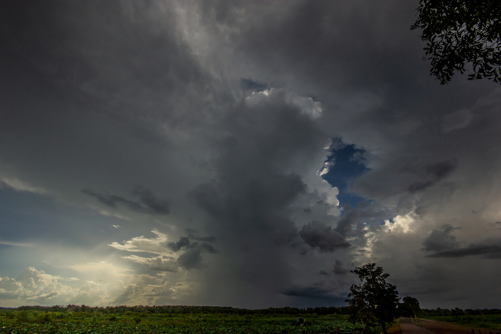 Storm over the Wetlands