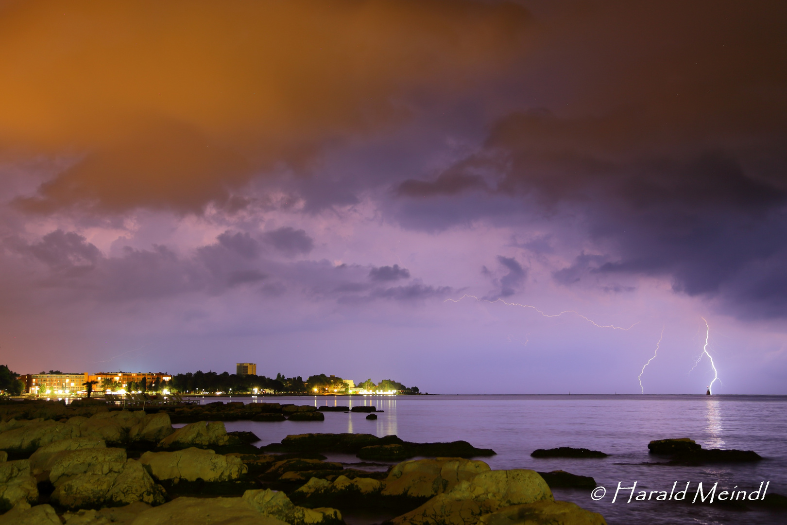 Storm over Umag