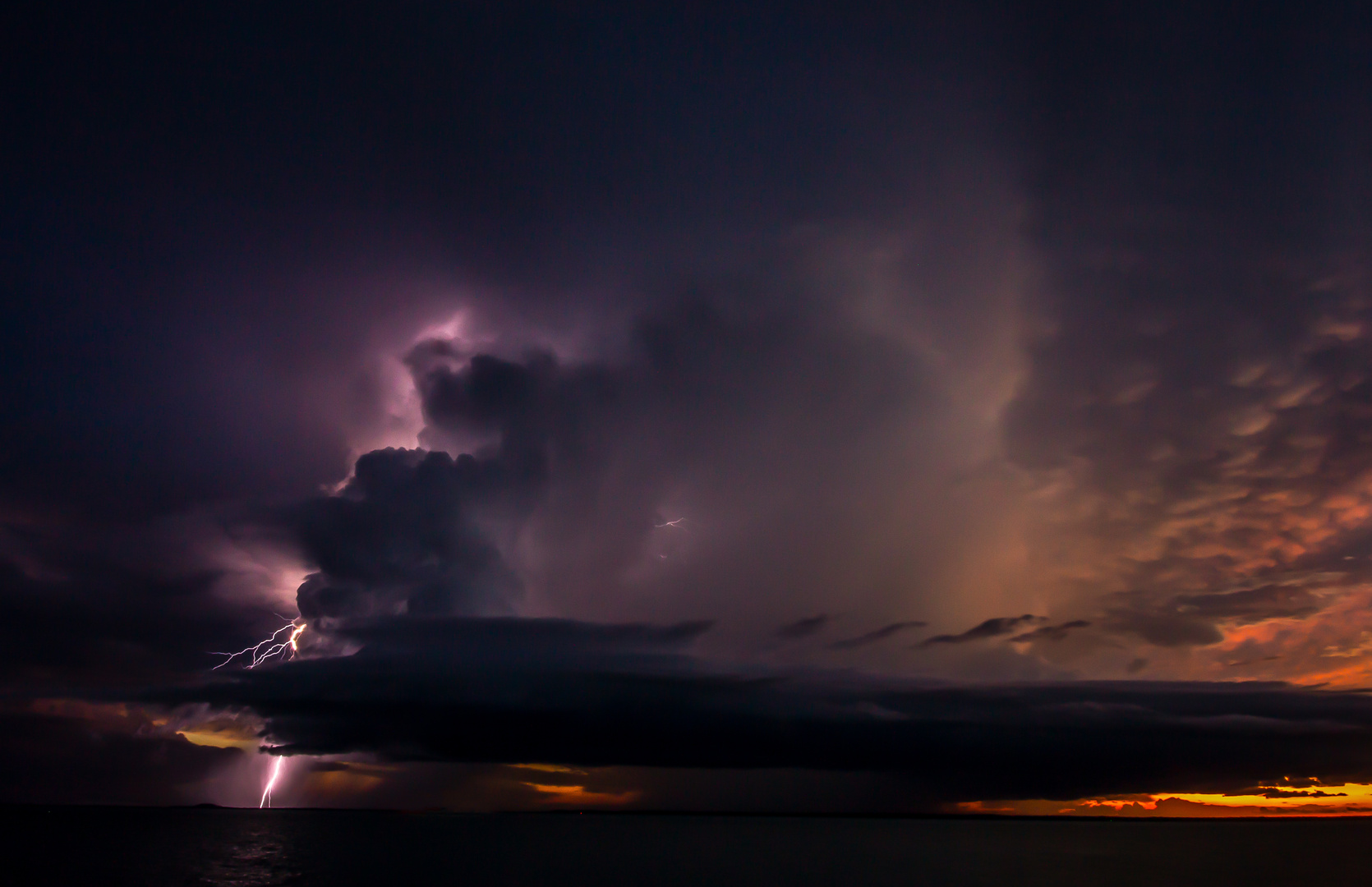 Storm @ Sunset