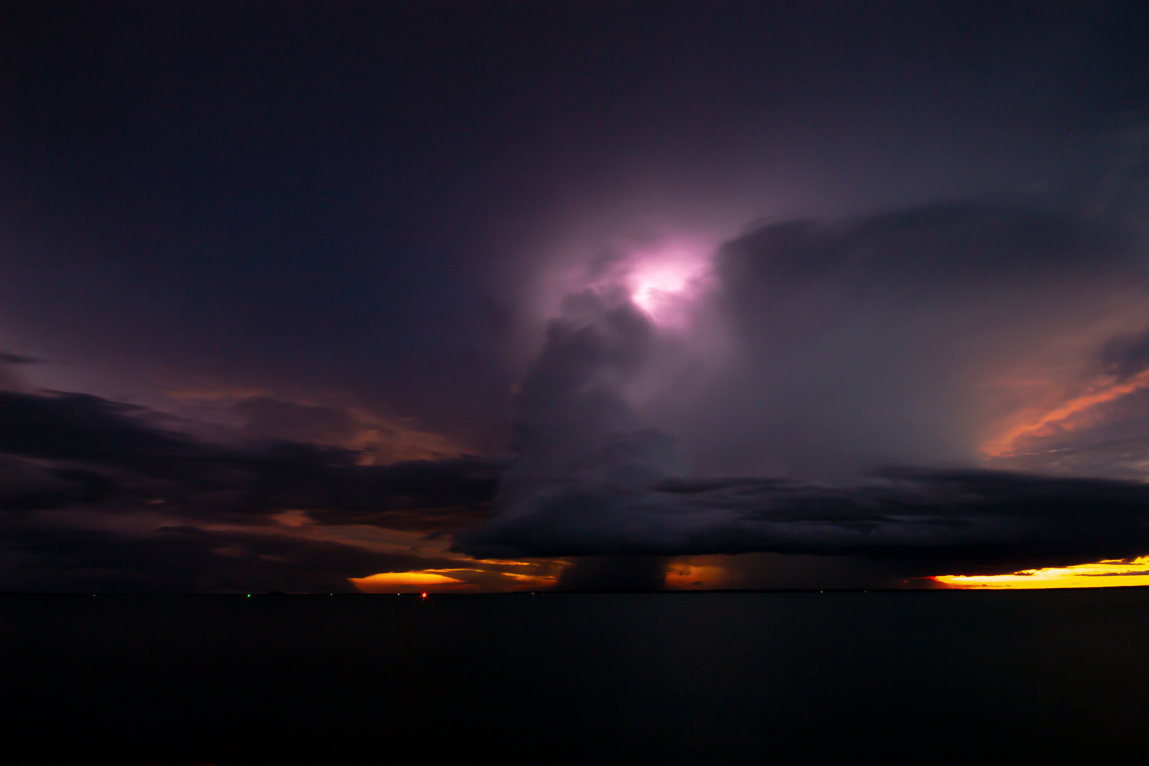 Storm @ Sunset