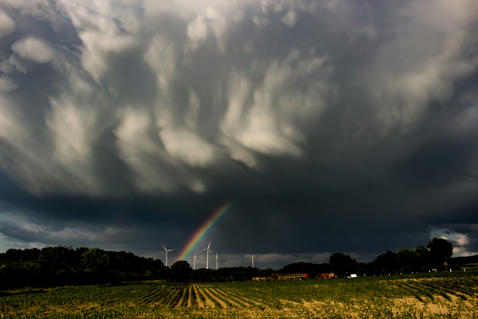 Stormcloud with Rainbow