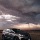 Storms over Santa Fe