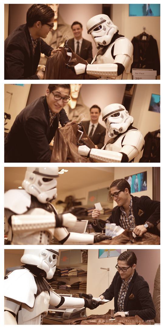 Stormtrooper Shopping Tour