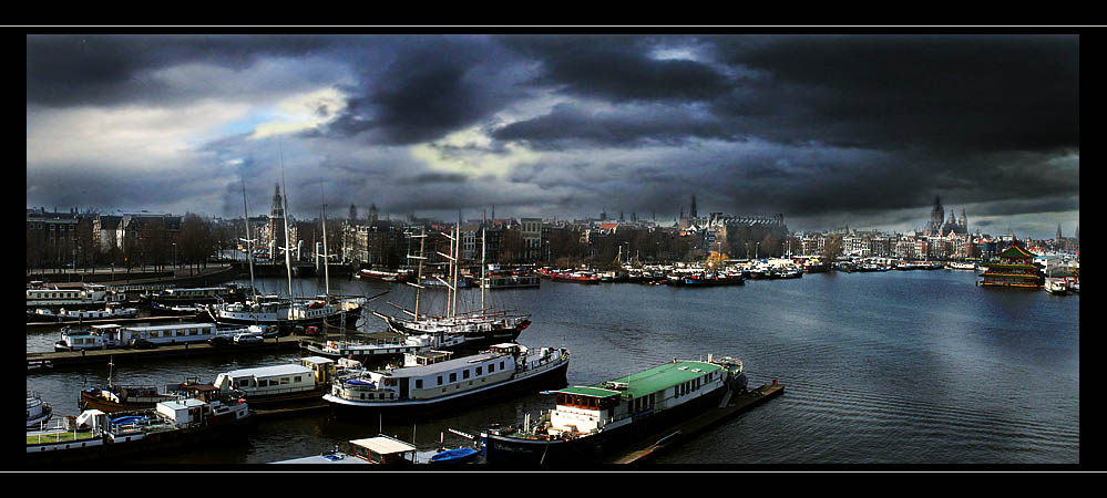 Stormy Amsterdam