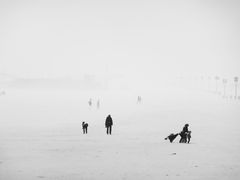 Stormy beach