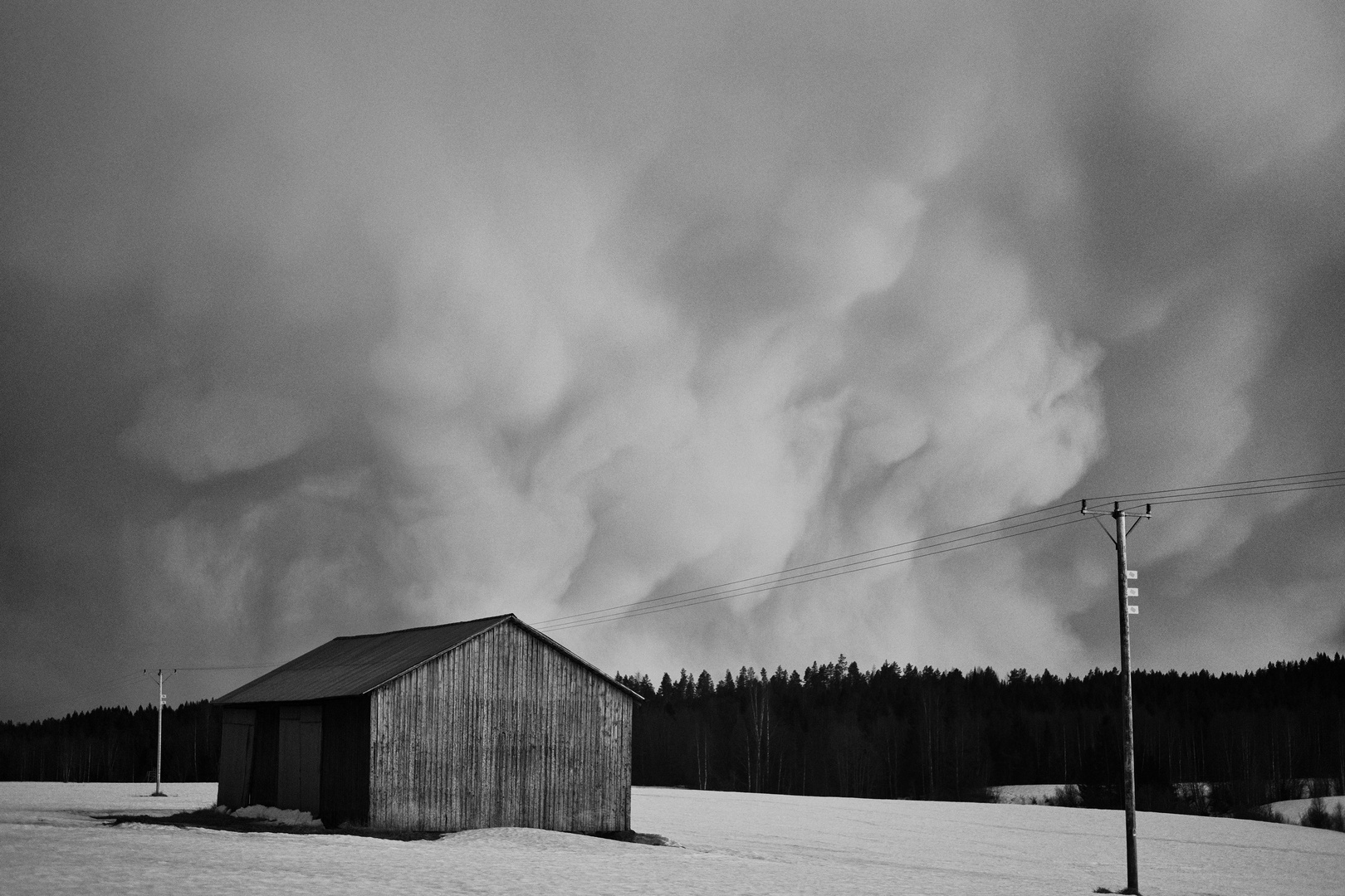 Stormy clouds