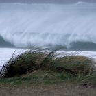 Stormy day at St Ninians Isle, Shetland