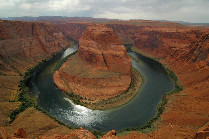 Stormy Horseshoe Bend