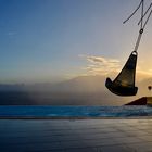 Stormy Infinity Pool Chair on Madeira (2014)