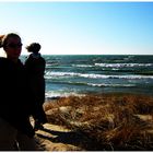 stormy lake michigan