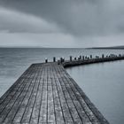 stormy lake walk