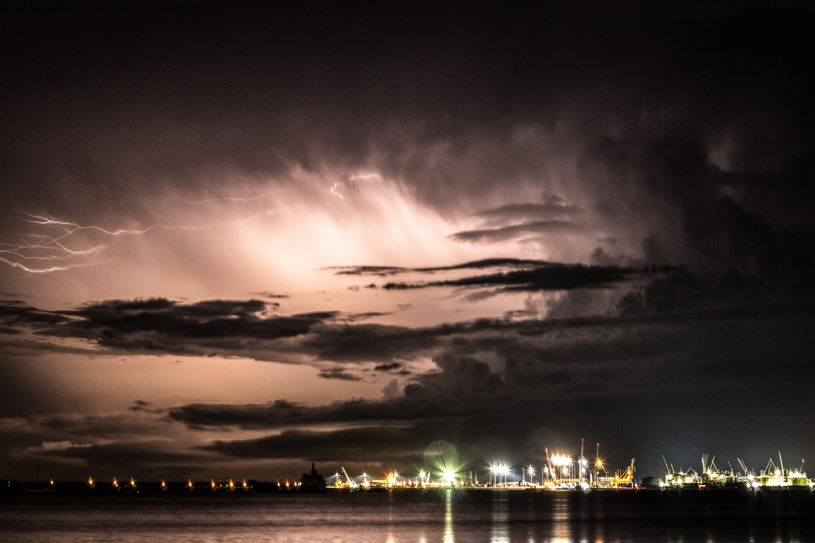 Stormy Night in Darwin