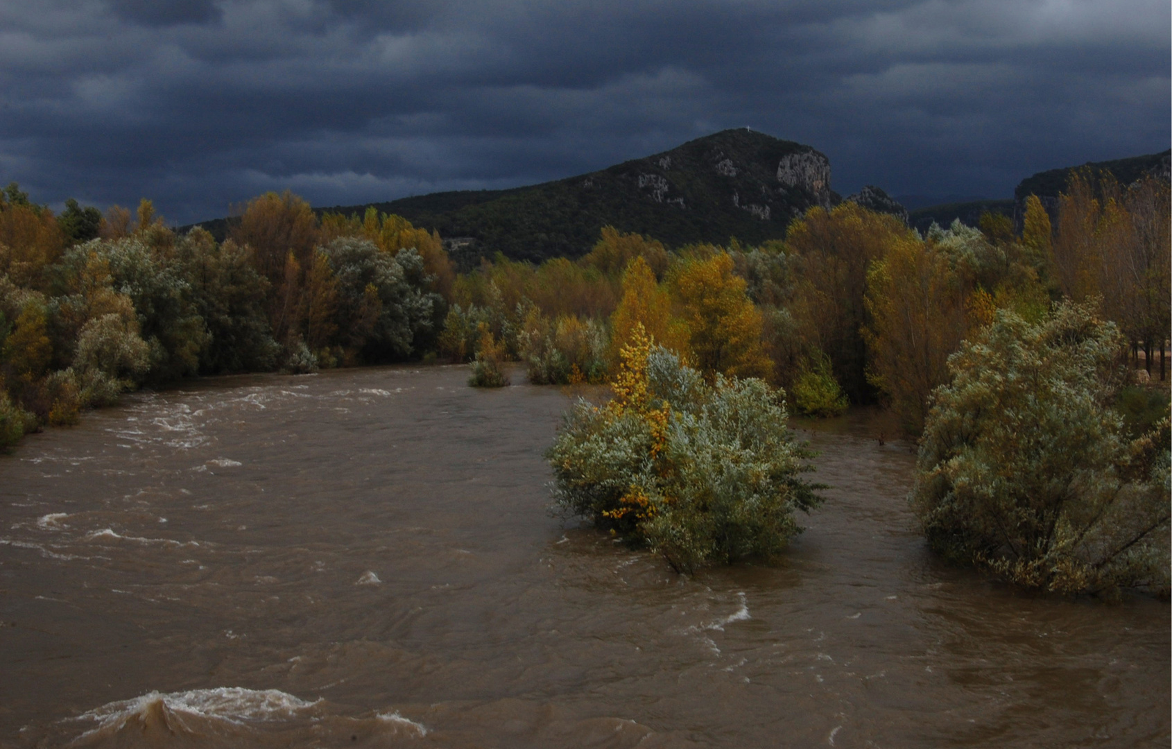 stormy waters