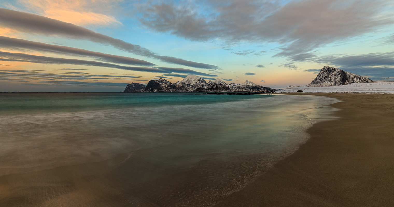 Storsandness Beach Sunset