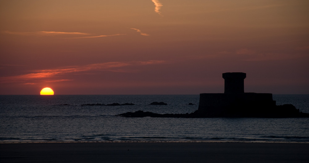 St.Ouens at Sunset