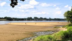 Stover Strand an der Elbe 